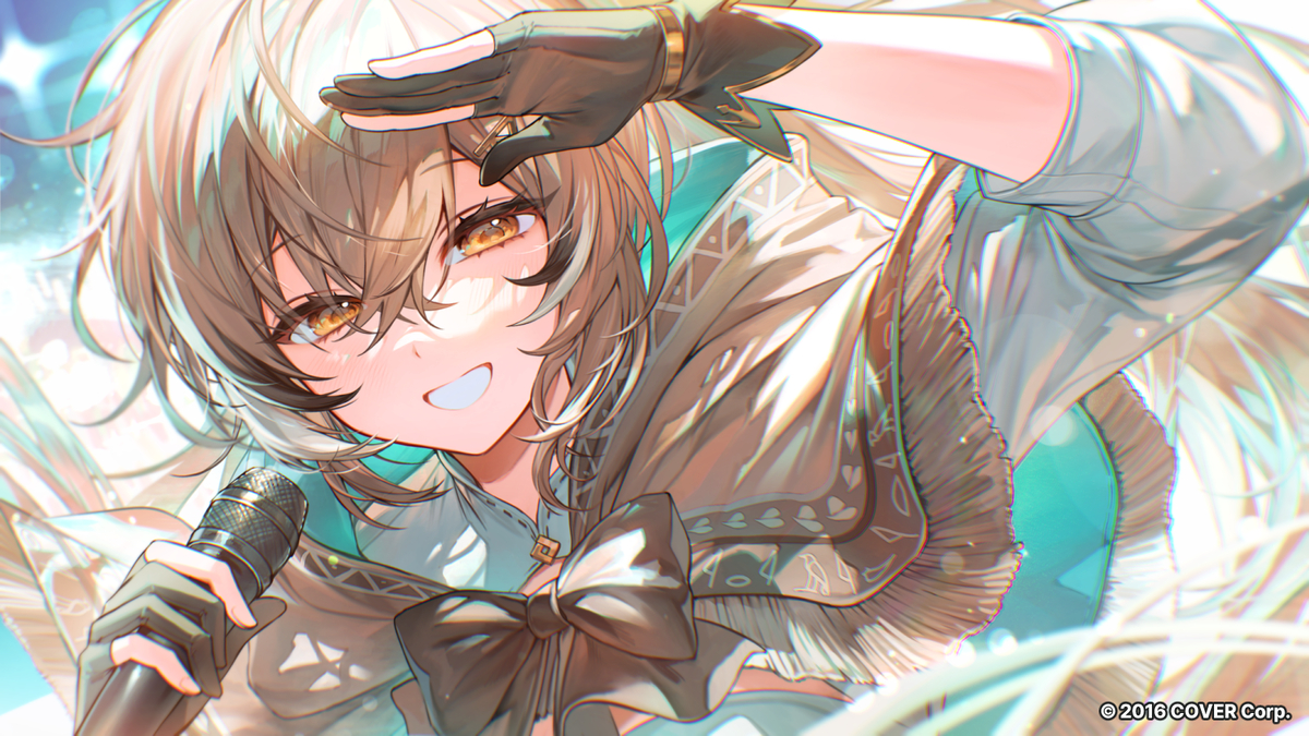 This is a pixiv picture whose title is Mumei🤎🪶.