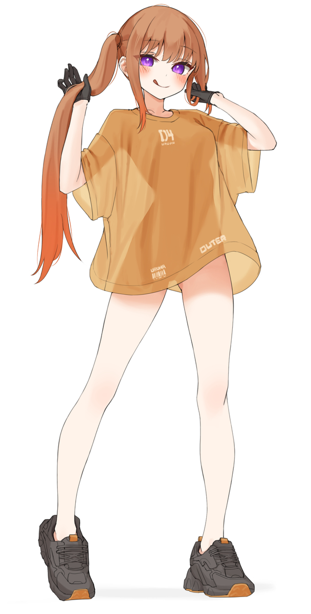 This is a pixiv picture whose title is デカTシャツちゃん.