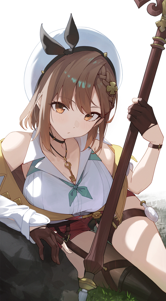 This is a pixiv picture whose title is 24.ライザ.