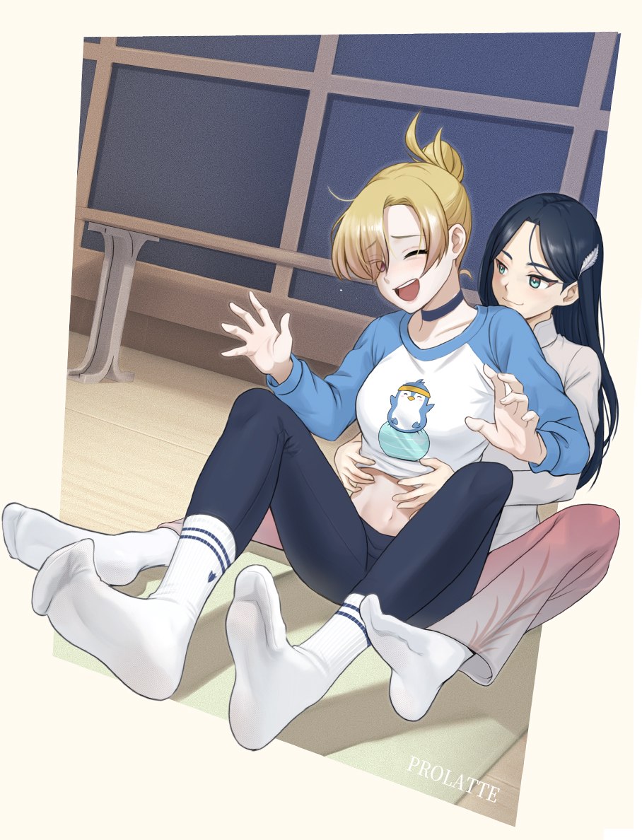 This is a pixiv picture whose title is Tickle.