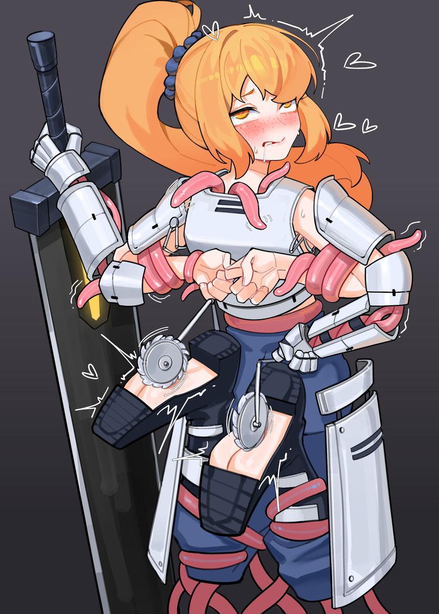 This is a pixiv picture whose title is 另一个发色的.