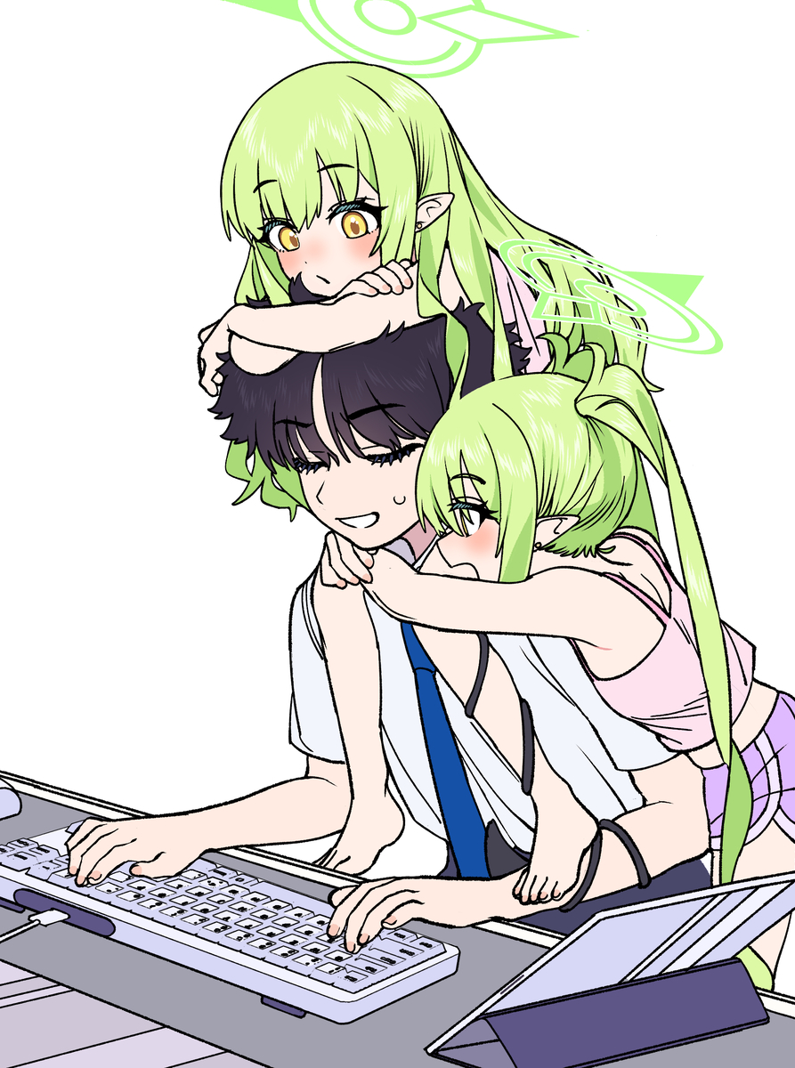 This is a pixiv picture whose title is ヒカリ❤ノゾミ❤先生.