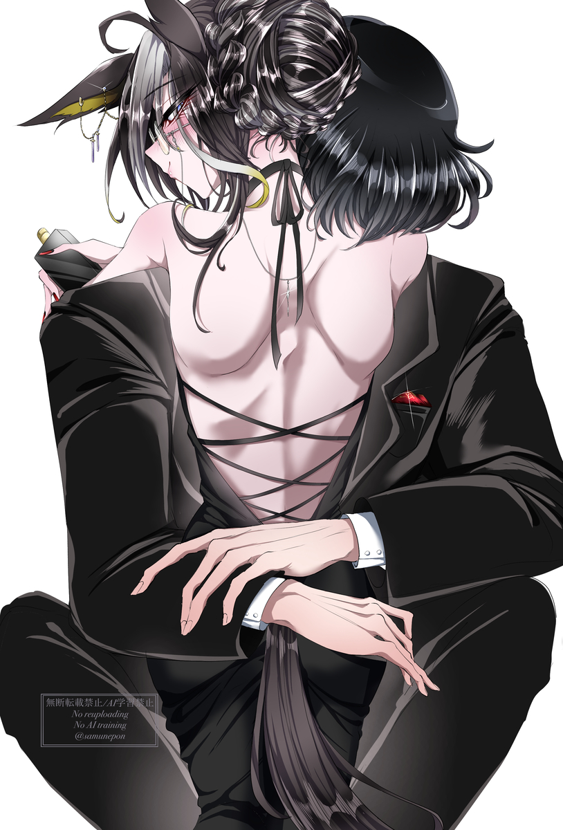 This is a pixiv picture whose title is ドレスのトレジャニ.