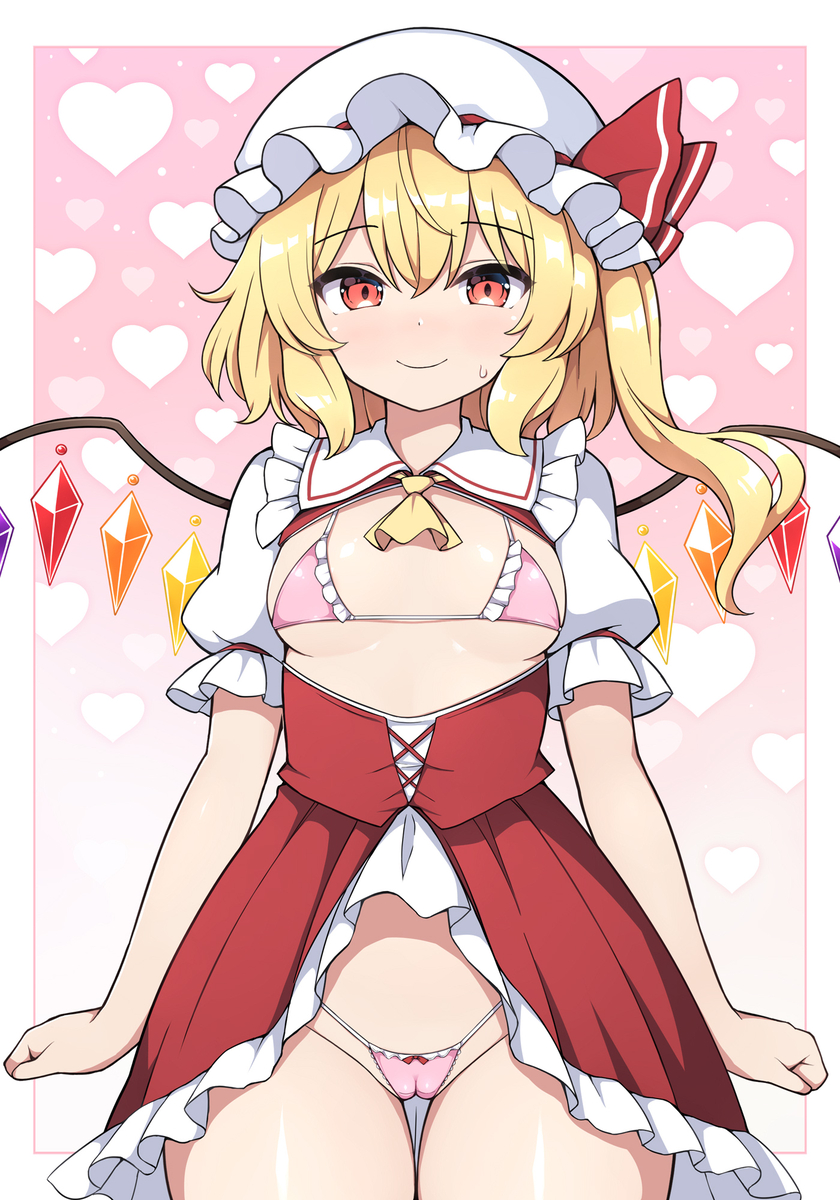 This is a pixiv picture whose title is エロ衣装フランちゃん.