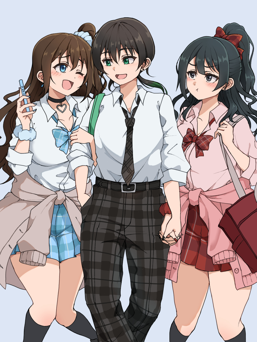 This is a pixiv picture whose title is ギャルヶ咲.
