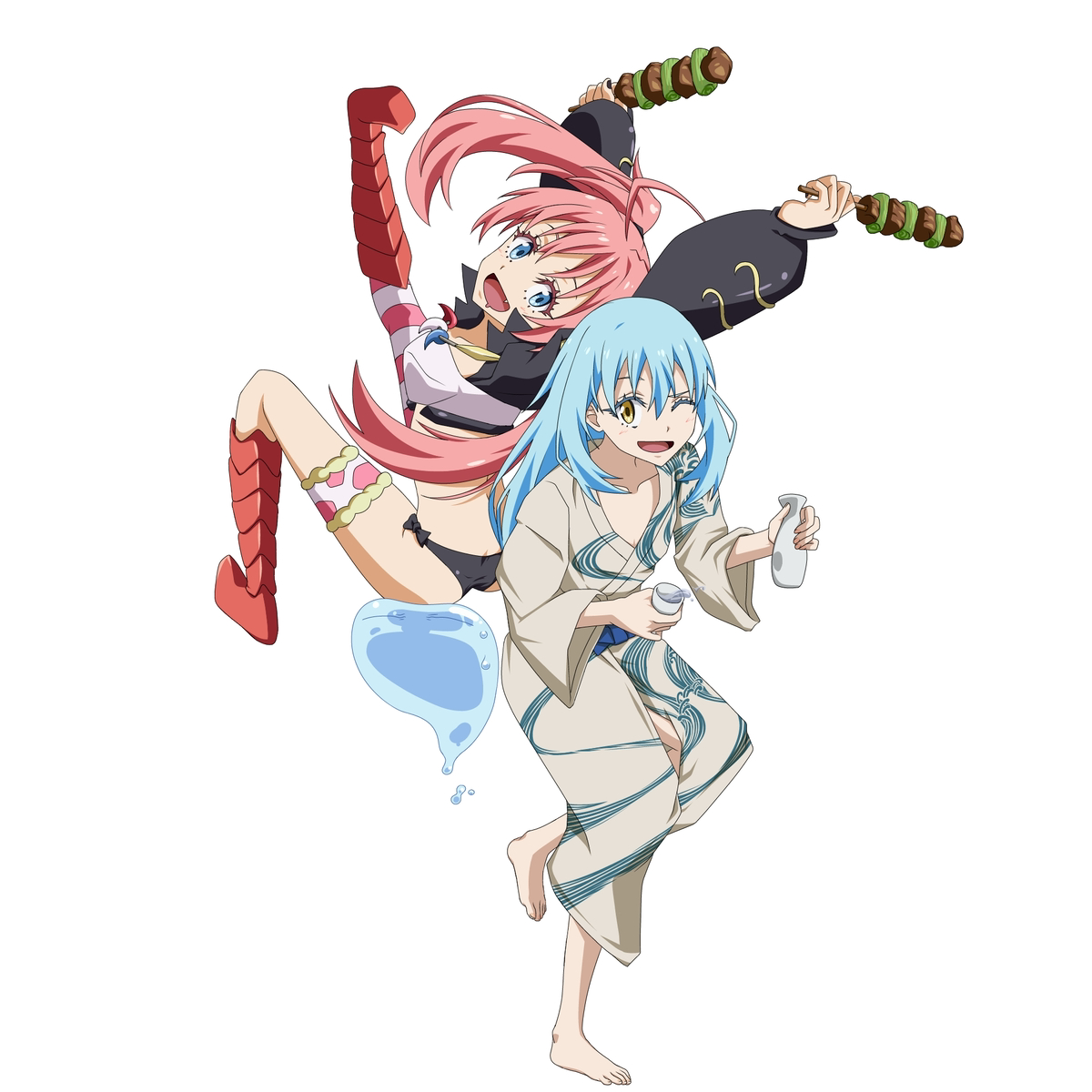 This is a pixiv picture whose title is 「「おーい！」」.