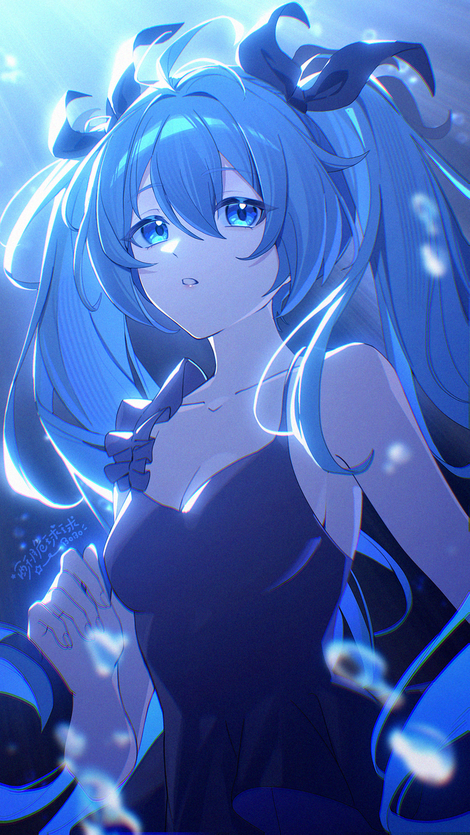 This is a pixiv picture whose title is day39 深海少女.