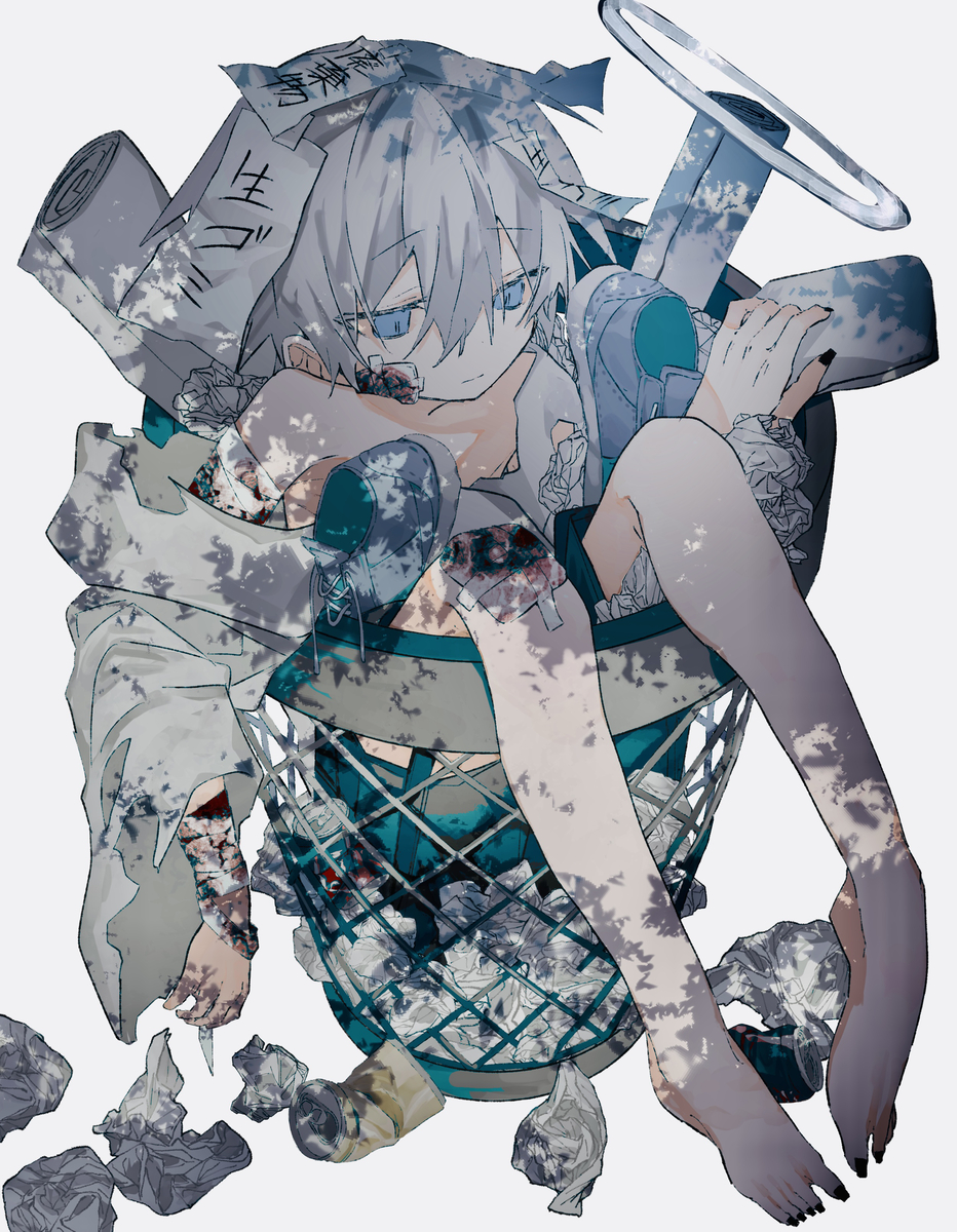 This is a pixiv picture whose title is 生ゴミ.