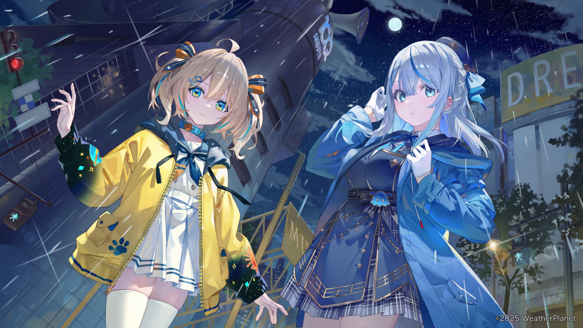 This is a pixiv picture whose title is サヨナラ予報.