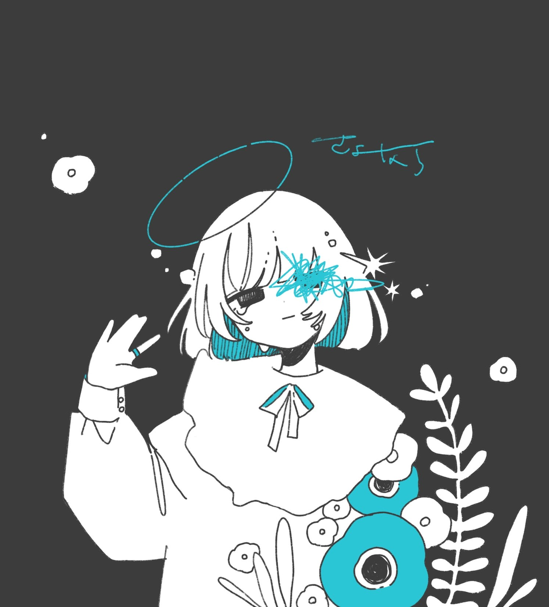 This is a pixiv picture whose title is さよなら.