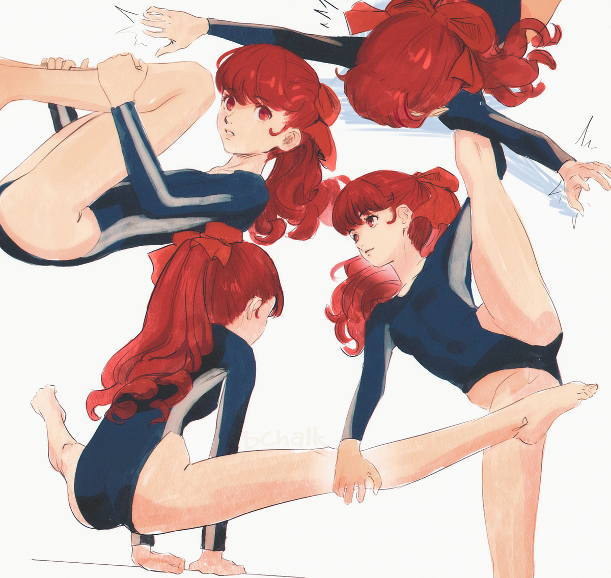 This is a pixiv picture whose title is Sumire yoshizawa.