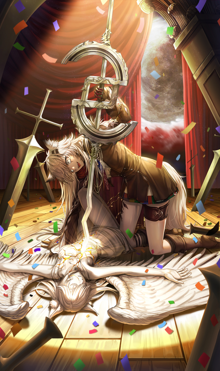 This is a pixiv picture whose title is Tu dois mourir pour moi..