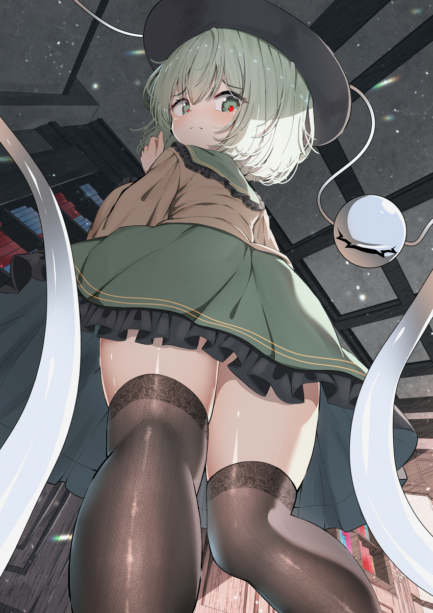 This is a pixiv picture whose title is こいしちゃん.