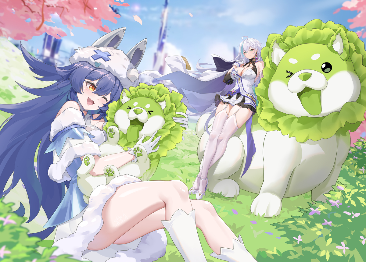This is a pixiv picture whose title is 狗↓勾→go↑ 出发咯.
