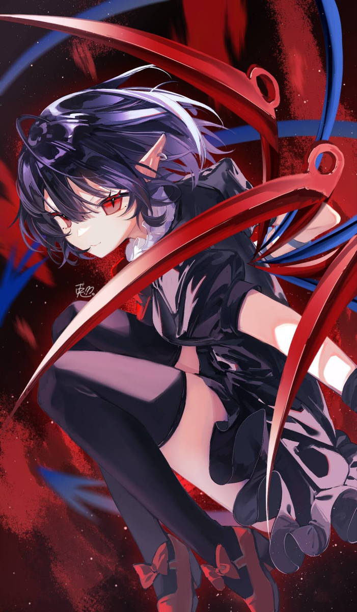 This is a pixiv picture whose title is 封獣ぬえ.