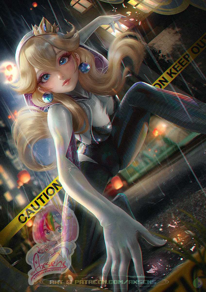 This is a pixiv picture whose title is Spider Peach.