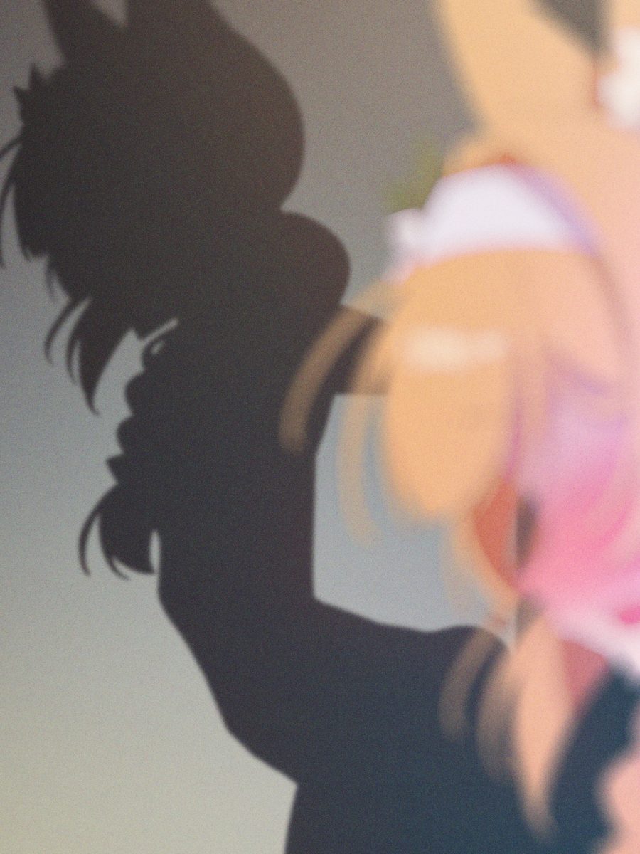 This is a pixiv picture whose title is ただただ普通の影.