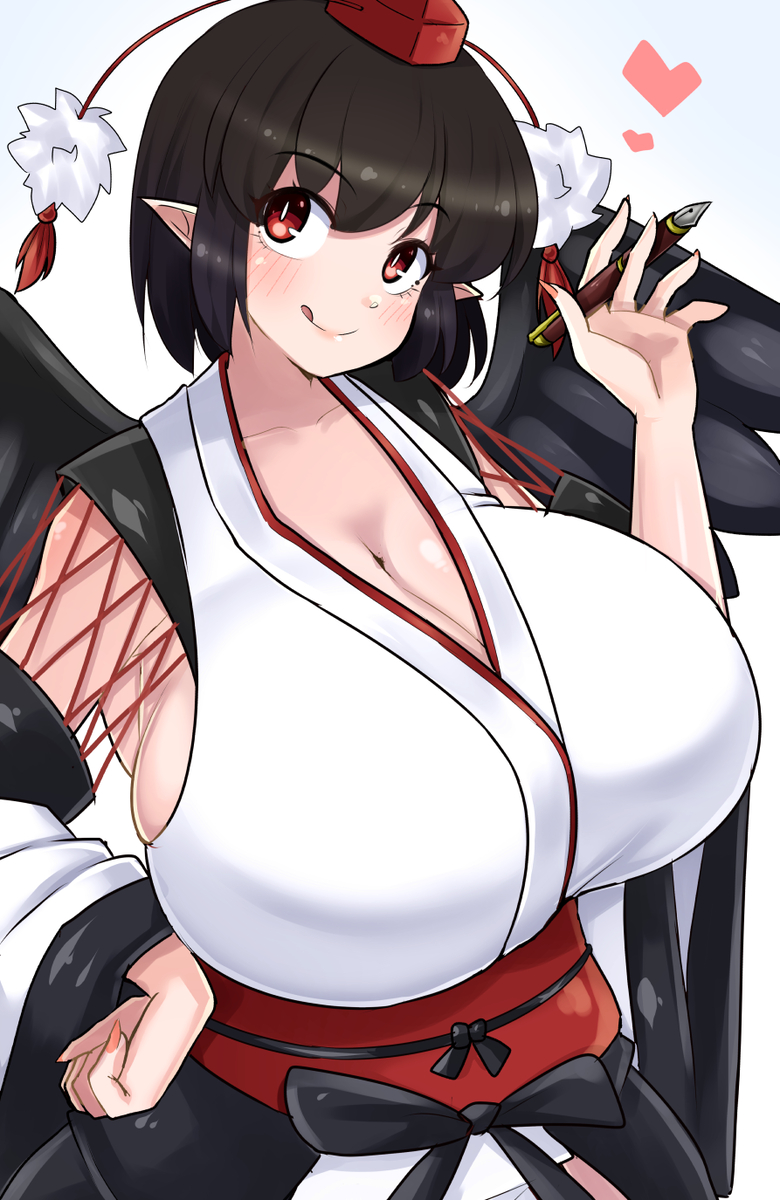 This is a pixiv picture whose title is 射命丸！！.