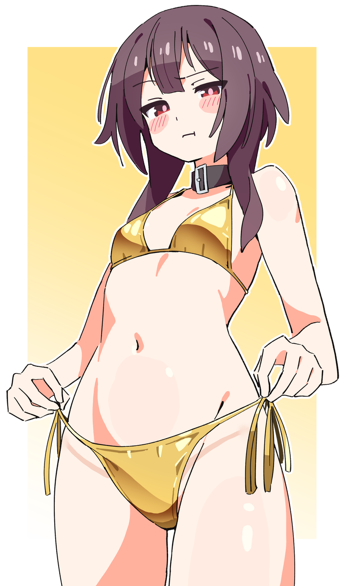 This is a pixiv picture whose title is めぐみん.