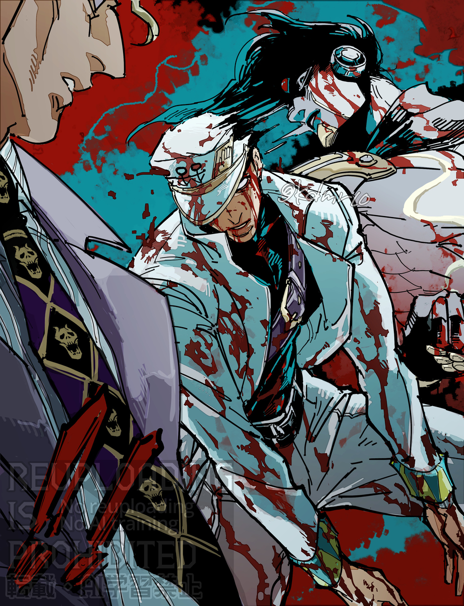 This is a pixiv picture whose title is ジョジョ詰め.