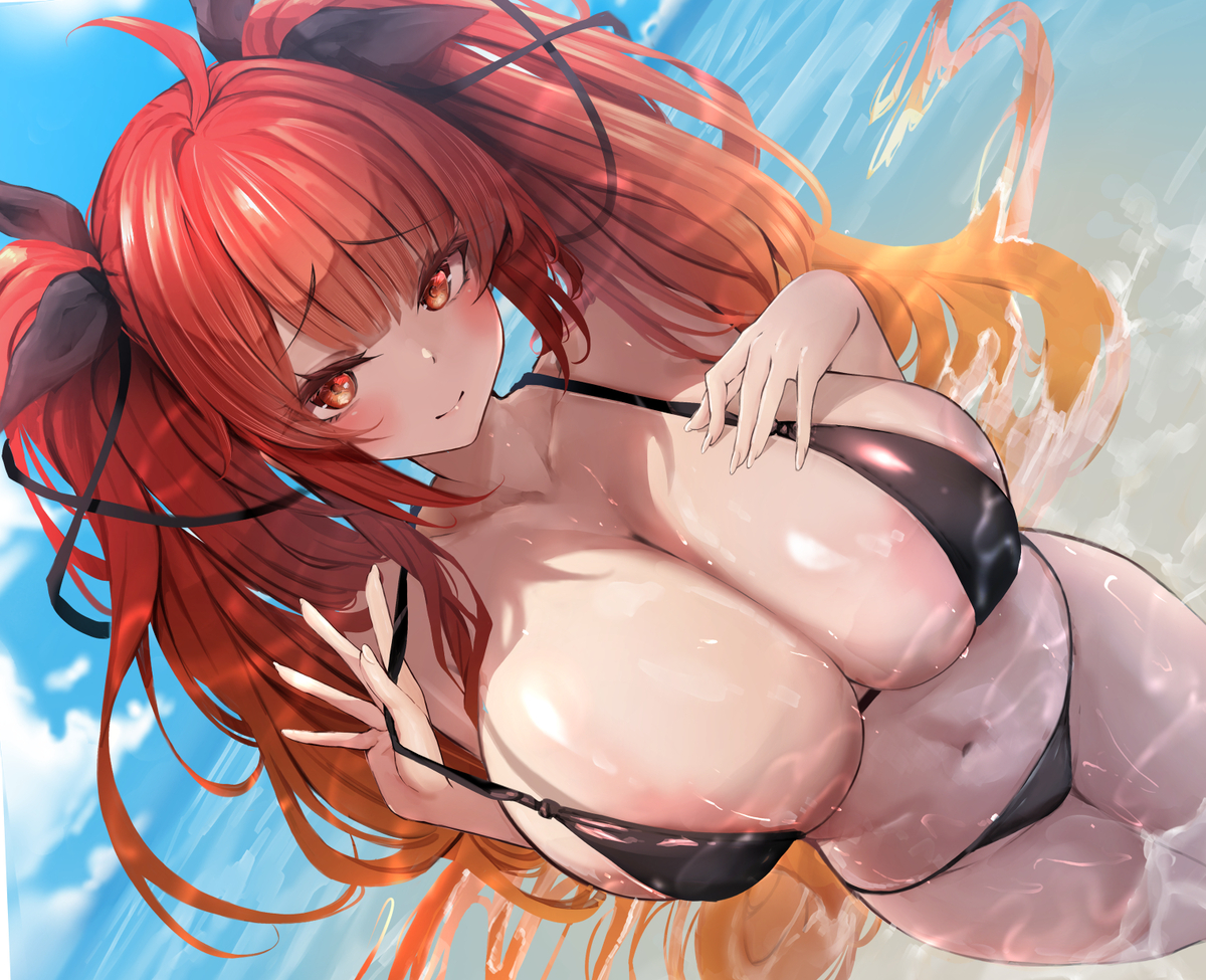 This is a pixiv picture whose title is ホノルル.