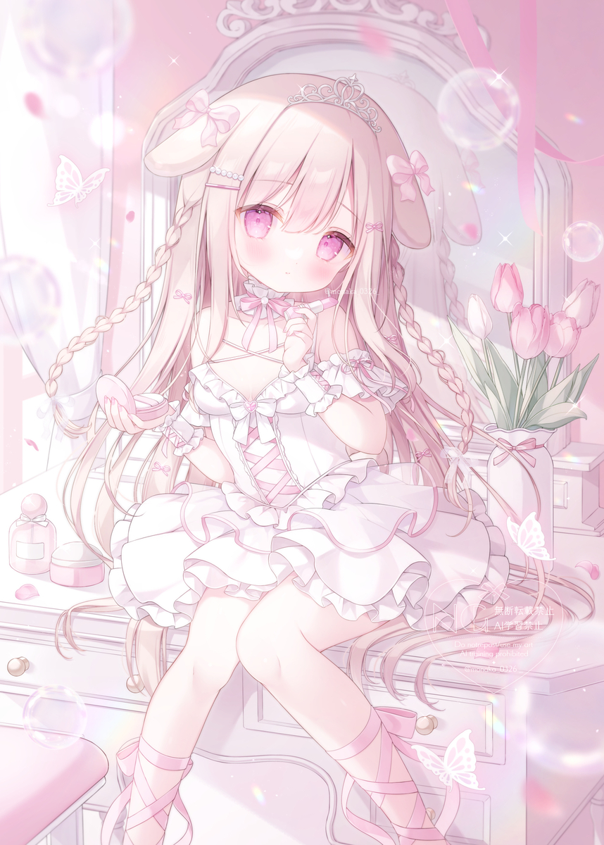This is a pixiv picture whose title is 春支度🌷.