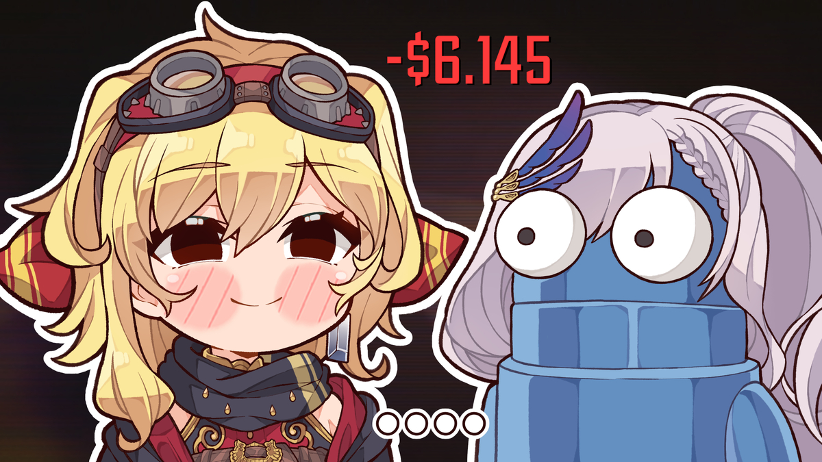 This is a pixiv picture whose title is 💰.