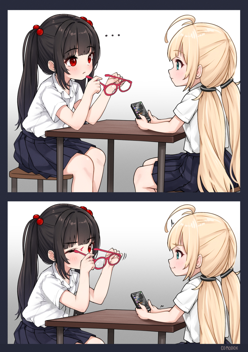 This is a pixiv picture whose title is Lulla 👓 Miu.