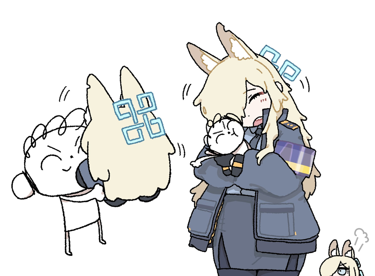 This is a pixiv picture whose title is でかちびカンナ.