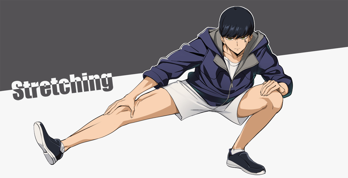 This is a pixiv picture whose title is 筋トレ.