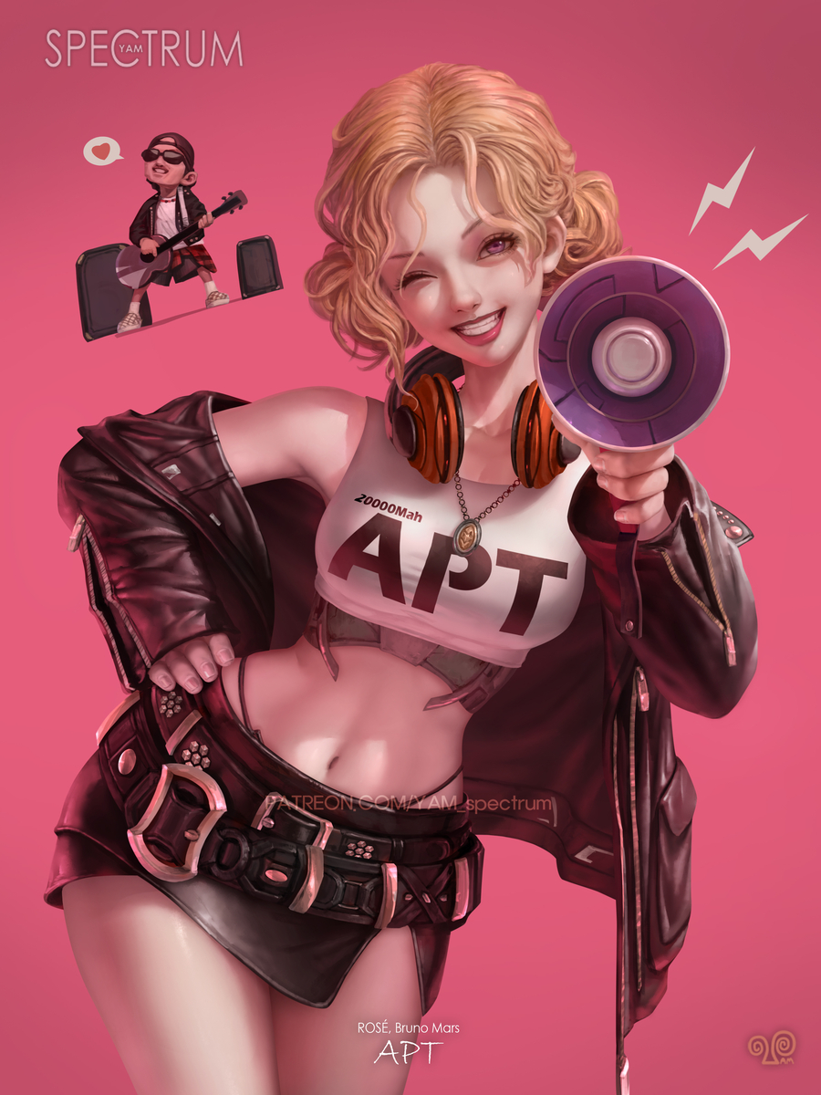This is a pixiv picture whose title is APT.