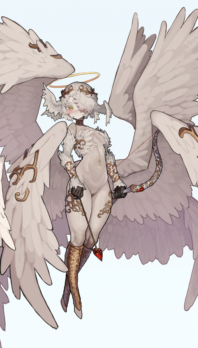 This is a pixiv picture whose title is 天使ちゃん.