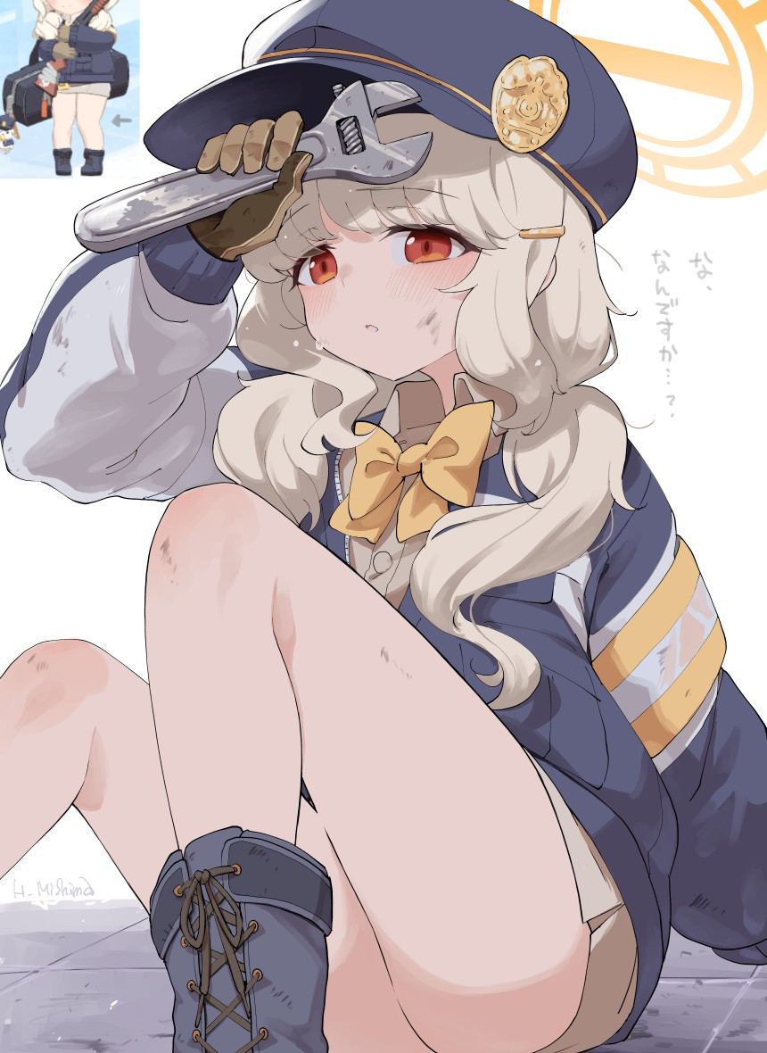 This is a pixiv picture whose title is アオバ…ふt….