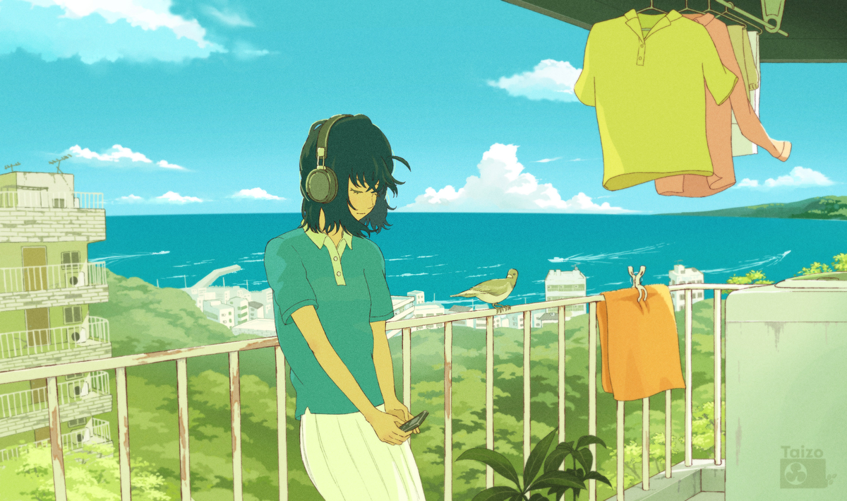 This is a pixiv picture whose title is バラード日和.