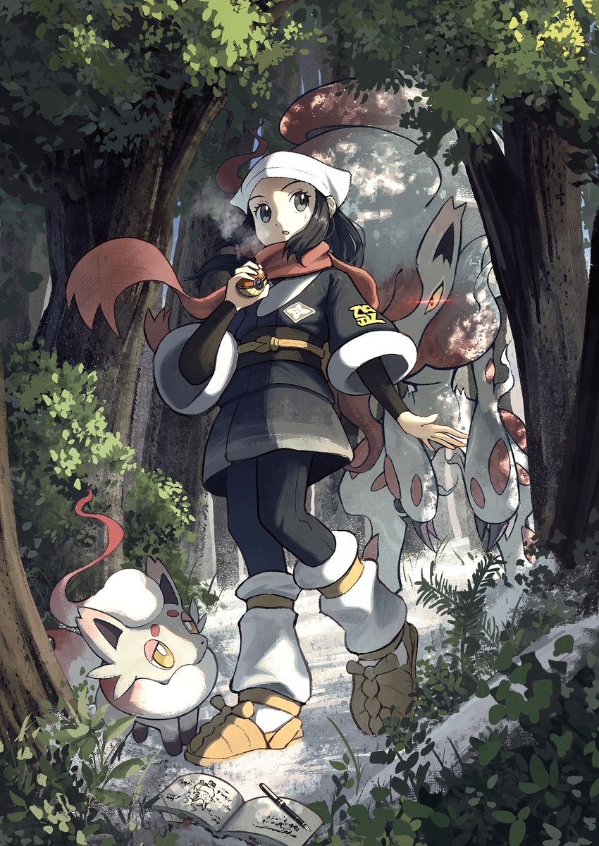 This is a pixiv picture whose title is 背後に注意.