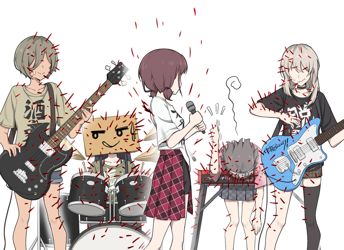 This is a pixiv picture whose title is 刺团一场演出过后.