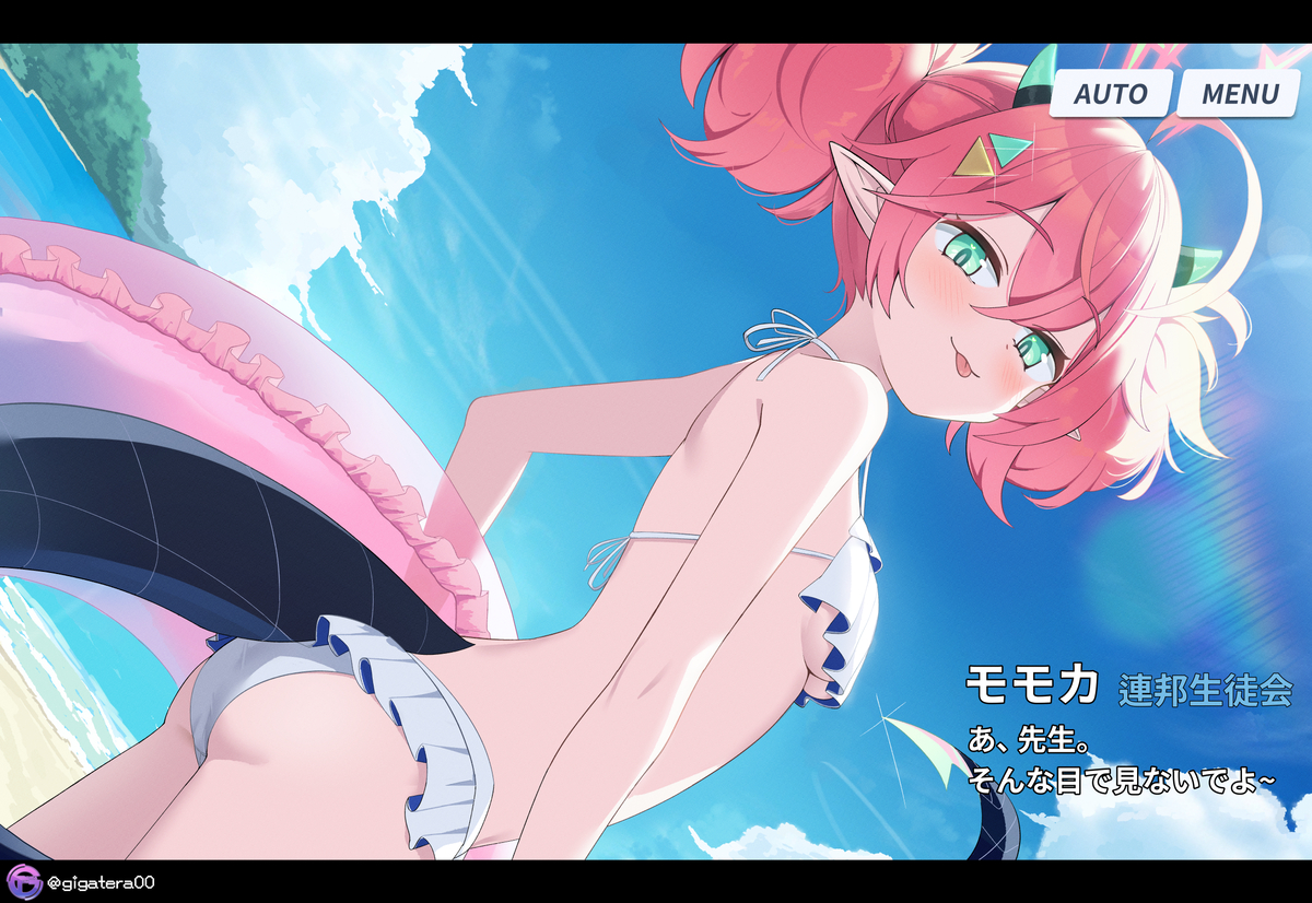 This is a pixiv picture whose title is モモカ.