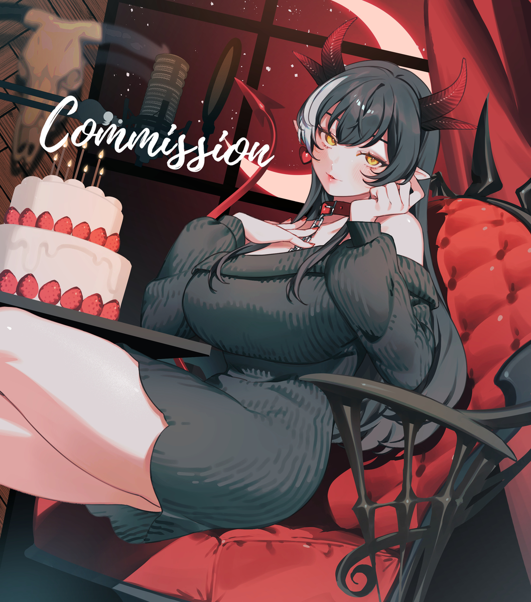 This is a pixiv picture whose title is Commission.