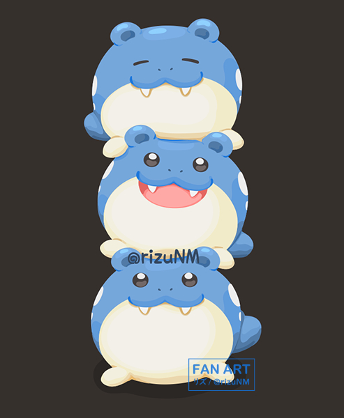 This is a pixiv picture whose title is タマザラシタワー.