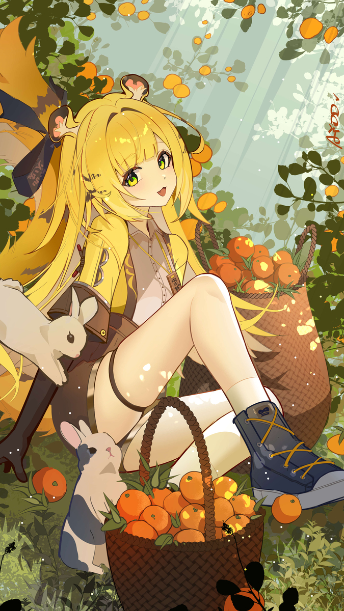 This is a pixiv picture whose title is day33 橘福福.