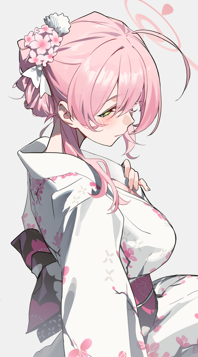 This is a pixiv picture whose title is 🌸.