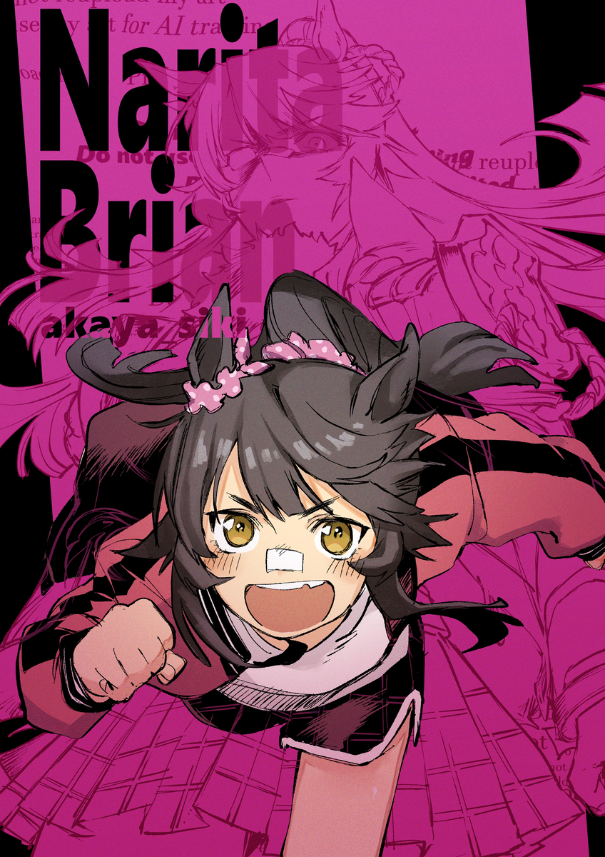 This is a pixiv picture whose title is ナリタブライアン.