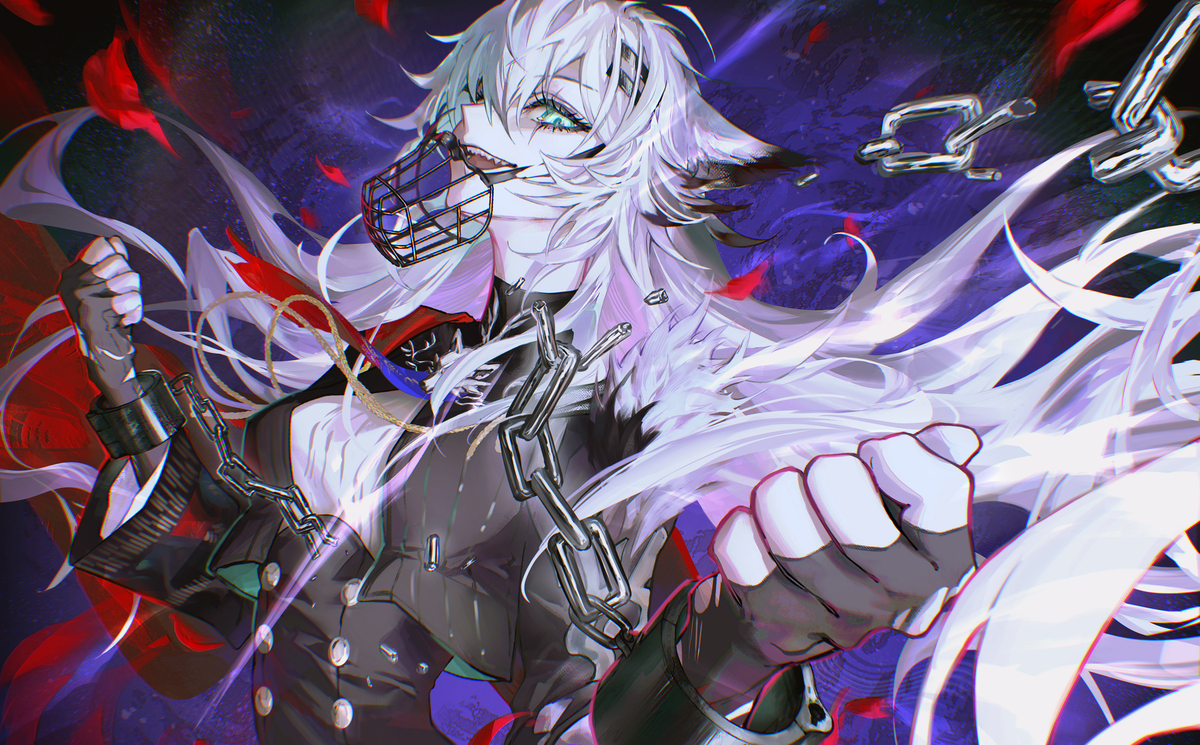 This is a pixiv picture whose title is Lappland.