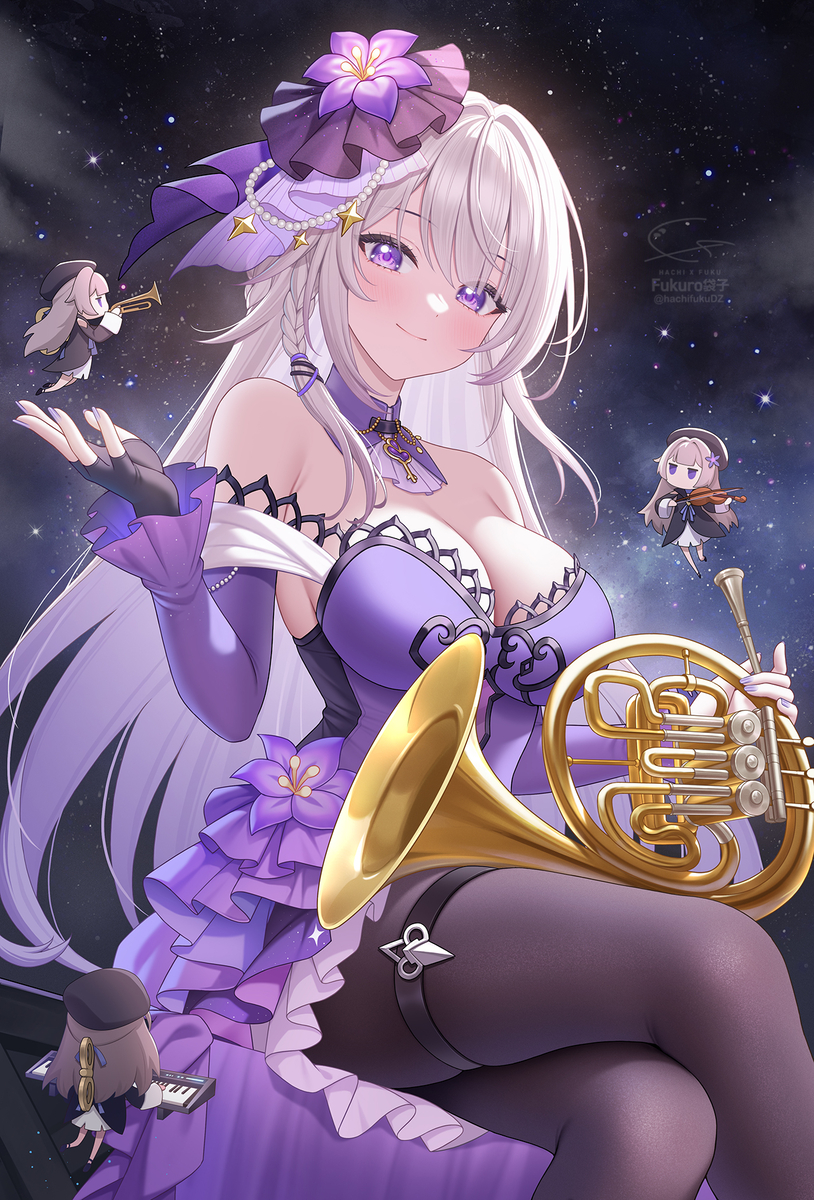 This is a pixiv picture whose title is 大黑塔.