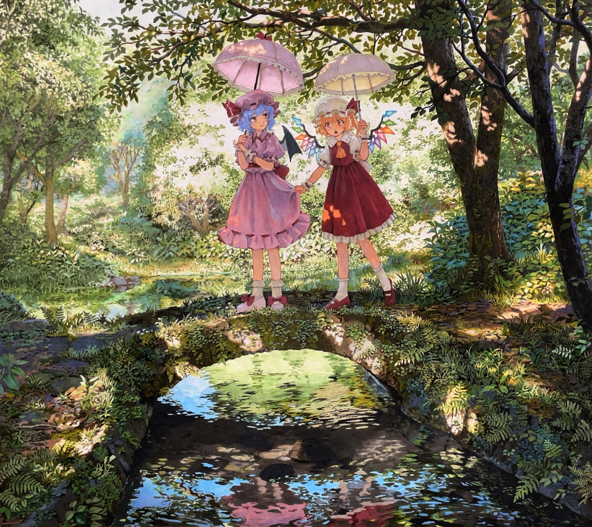 This is a pixiv picture whose title is この景色、鮮明に.