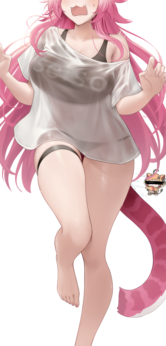 This is a pixiv picture whose title is Some seiso big cat :D.