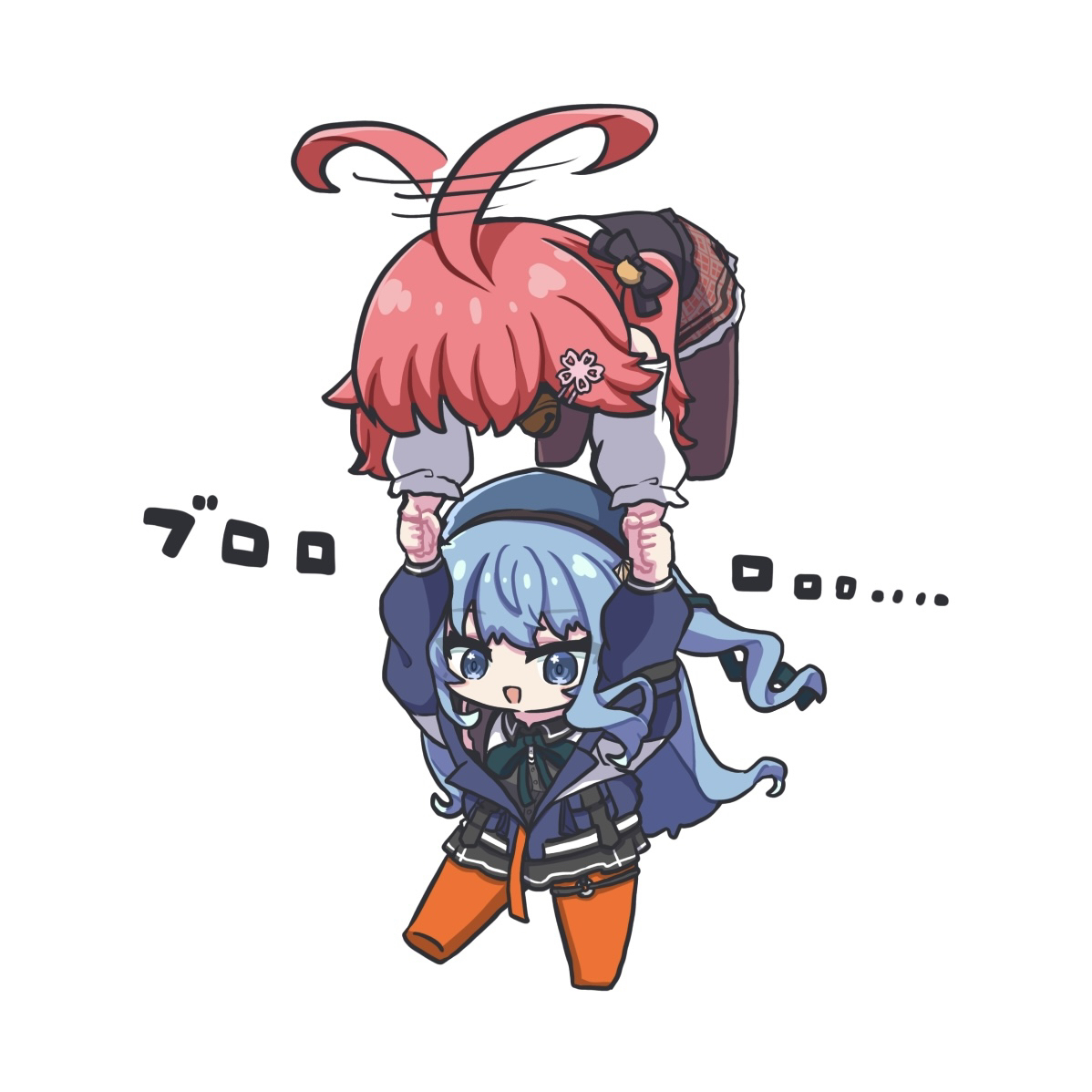 This is a pixiv picture whose title is みこコプター.
