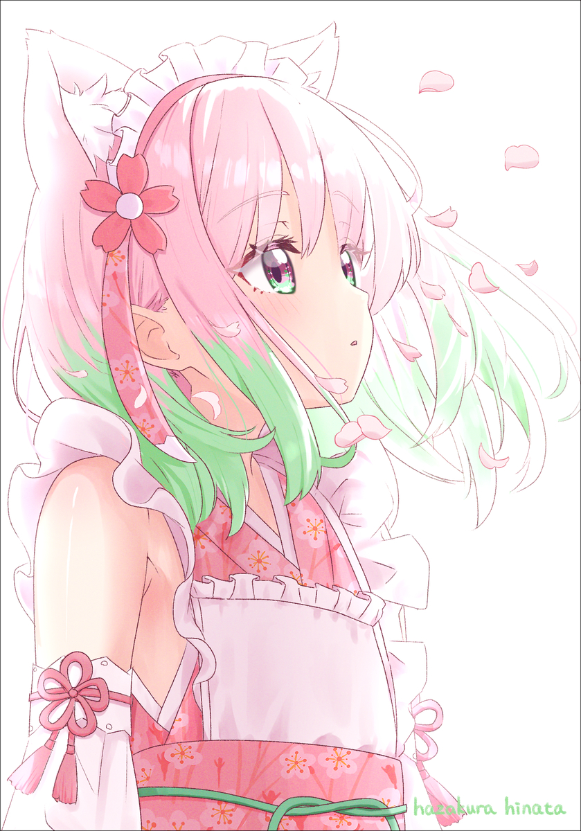 This is a pixiv picture whose title is さよなら桜の季節.