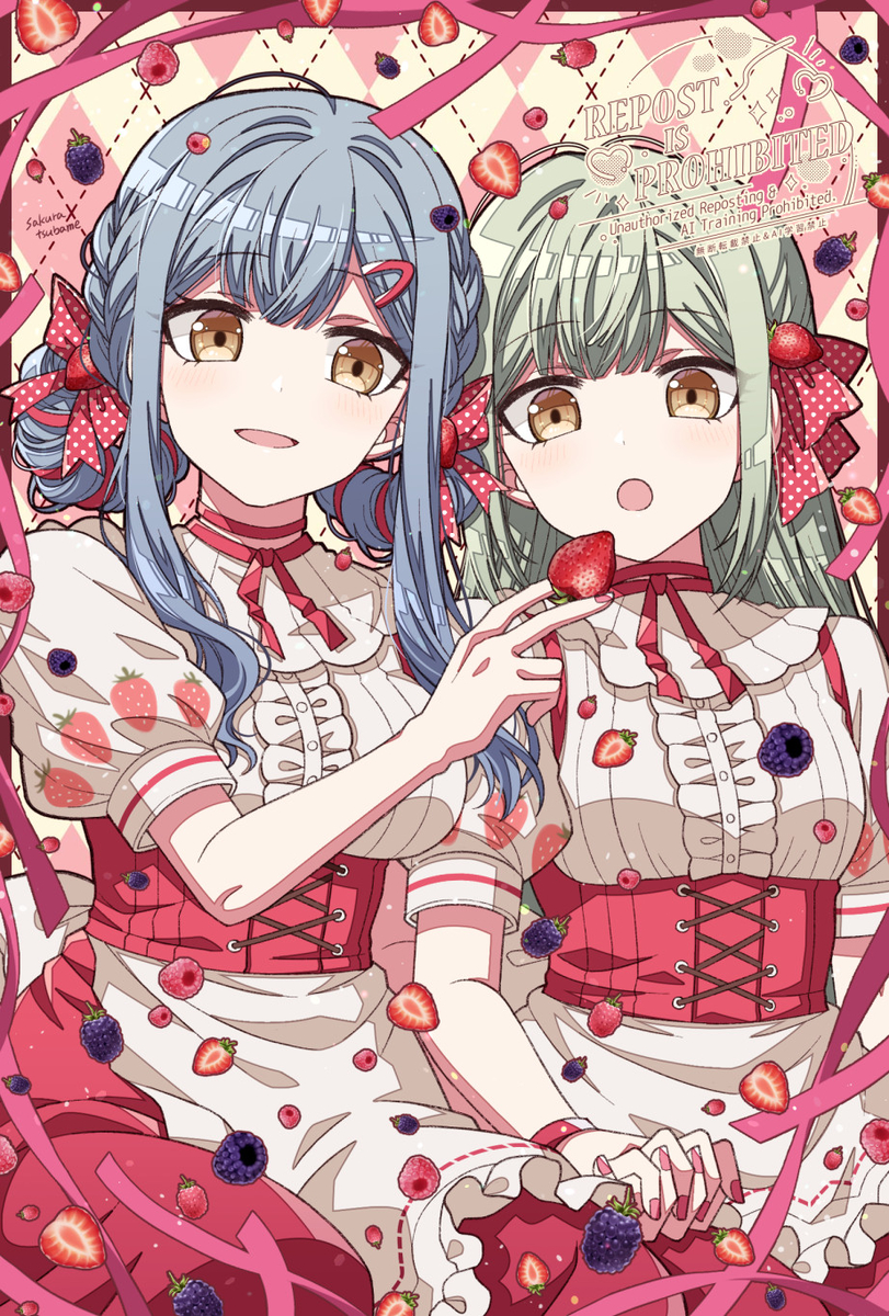This is a pixiv picture whose title is スイパラコラボの.