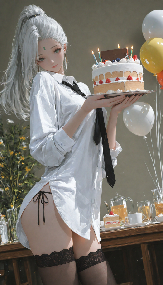 This is a pixiv picture whose title is 祝妮塔生日快乐.